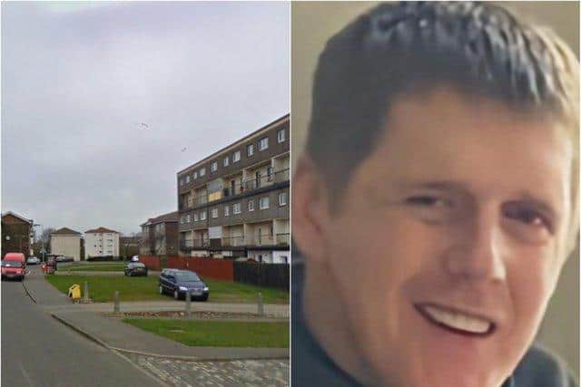 Dean Ritchie was pronounced dead at the scene in Mosside Drive. Pictures: Google/Police Scotland