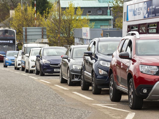 Traffic congestion in the Capital adds nine minutes to an average 10k commute in the morning rush hour and 10 minutes during the evening peak.
The delays faced by Edinburgh motorists compare with worse hold-ups in Bristol, Manchester and London. Commuters in the English capital face daily delays averaging 19 minutes during the evening rush hour. But Birmingham, Glasgow and Leeds-Bradford all have shorter delays for motorists.