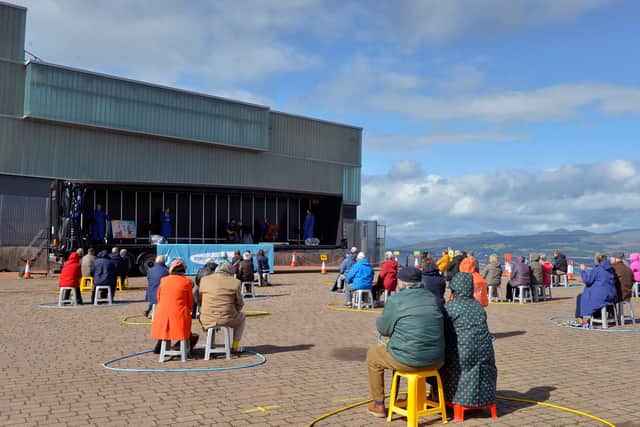 The Beacon Arts Centre hosted Scottish Opera's 'Pop-Up Opera' roadshow last September. Picture: Julie Howden
