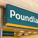 Poundland  store sign . Photo by Peter Dazeley/Getty Images