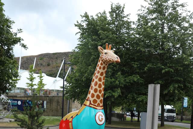 Super Giraffe is Edinburgh's brand new superhero.
