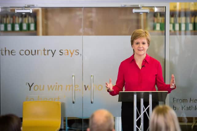 First Minister Nicola Sturgeon. Picture: Robert Perry - WPA Pool/Getty Images