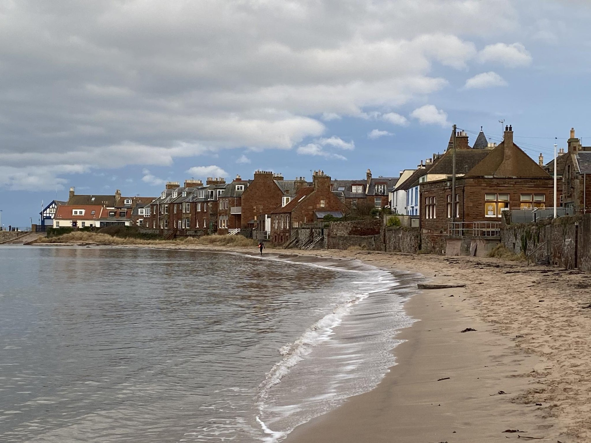 Rescued swimmers were seconds from drowning off North Berwick pier