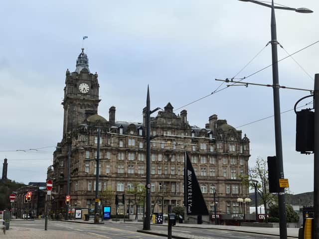 The Balmoral Clock was spotted running almost an hour slow this morning