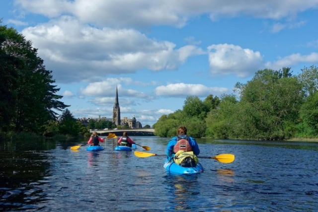Willowgate Activity Centre, on the beautiful River Tay just north of Perth, is just 75 minutes from Edinburgh and offers kayak tours and stand up paddle boarding. For those not wanting to get wet there's also a range of land-based activities, including archery and bushcraft classes.