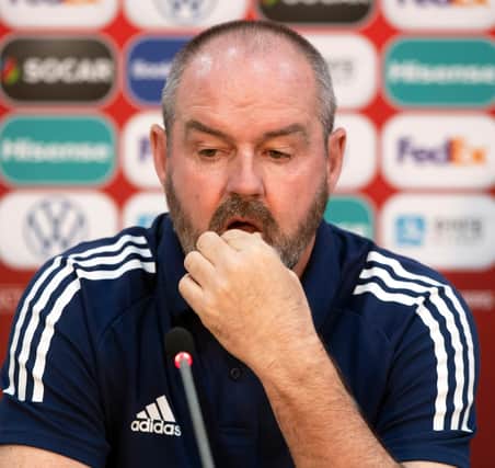 Scotland boss Steve Clarke  has failed to get the backing he was looking fro from SPFL.  Alan Harvey/ SNS Group
