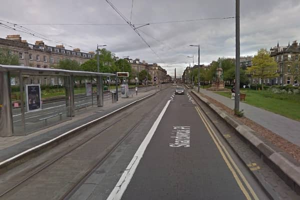 Shandwick Place in Edinburgh will be closed for seven nights starting from Monday, June 28 (Photo: Google Maps).