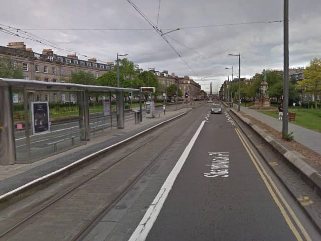 Shandwick Place in Edinburgh will be closed for seven nights starting from Monday, June 28 (Photo: Google Maps).