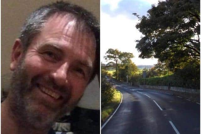 George Robertson died following a hit and run near Torphichen.