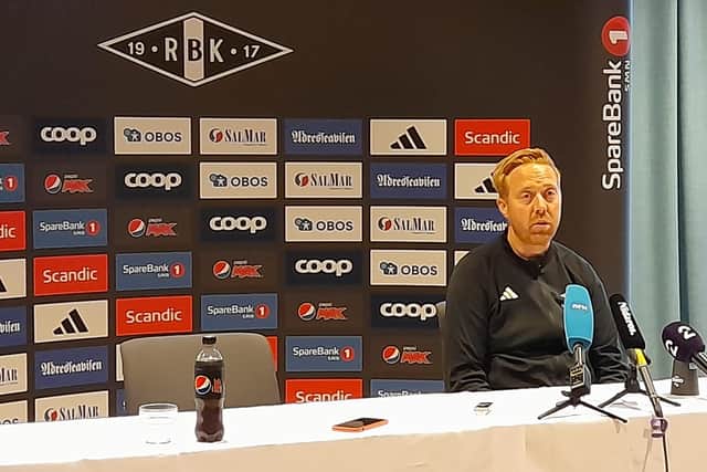 Rosenborg Svein Maalen is preparing his players to face Hearts in Trondheim. Pic: National World