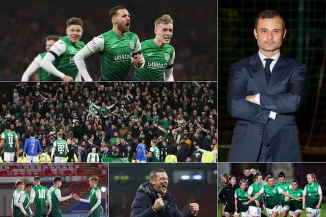 It has been a rollercoaster year for Hibs