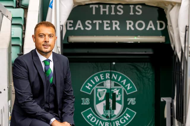 Hibs have appointed Ben Kensell as the club's new chief executive. Picture: Alan Rennie