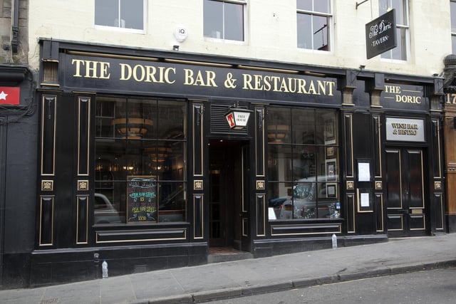 The Doric Bar at Market Street is named after the ancient dialect common to the Aberdeenshire region of Scotland. There's been a pub on this site since the 17th century.
