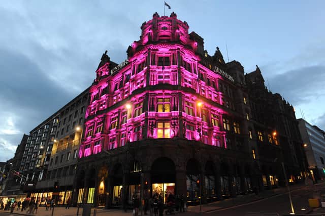 Plans to turn the iconic Jenners department store into a new hotel have been put on hold. Picture: Jane Barlow