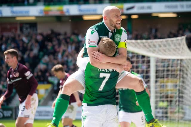 David Gray has had his say on the club's wage deferrals and possible relegation for Hearts. Picture: SNS