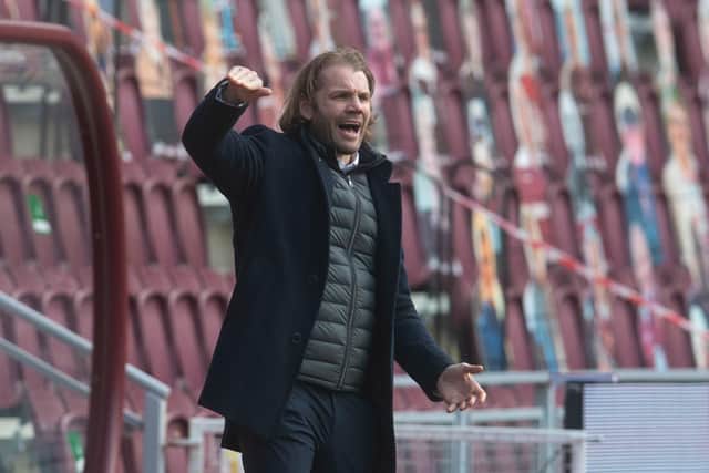 Robbie Neilson is building his team at Tynecastle. Picture: SNS
