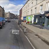 In a report conducted by INRIX, the journey from A700 Brougham Street to the The City of Edinburgh Bypass, the A702 South, nabbed fifth place in the most congested roads excluding London (Photo: Google).