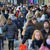 January sales in Scotland fell 8% compared to before the pandemic, but were up 5.1% from December (pictured). Picture: Jeff J Mitchell/Getty Images.