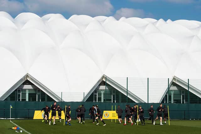 Hearts returned to pre-season at he Oriam. Picture: SNS