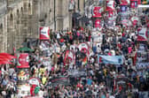 The festival season started today in the Scottish capital