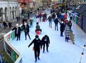 The ice rink on George Street was a highlight of Edinburgh's Christmas festival this year (Picture: Liam Rudden)