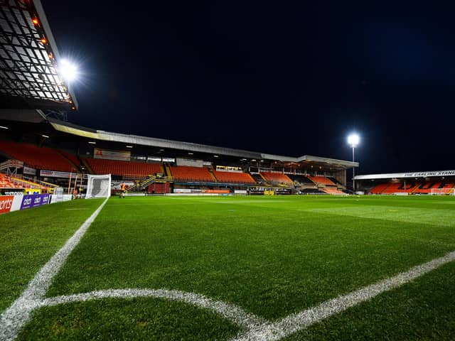 A general view of Dundee United's Tannadice stadium