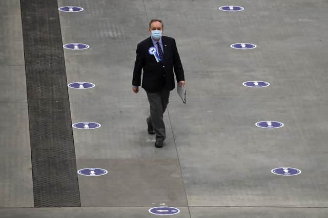 Scottish Elections 2021: Alex Salmond says success of Alba is 'registering as a party'. (Picture credit: Andrew Milligan/PA Wire)