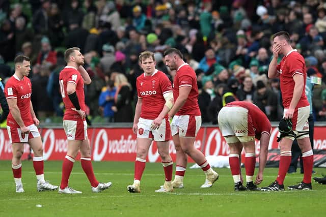 Wales will look to bounce back from the defeat in Ireland when they host Scotland on Saturday. (Photo by Charles McQuillan/Getty Images)