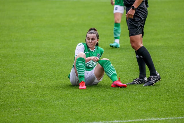 The left-back certainly has a great deal of potential. Christie has already linked up well with Tegan Bowie on the wing as they terrorise the opposition's defence. Again, with Hibs’ newfound depth, Sarah Leishman will be knocking on the door if the youngster falls out of favour. Credit: David Mollison