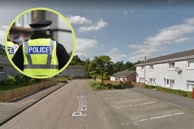 Peveril Rise, Livingston - the area where bogus workmen claimed to be working picture: Google Maps