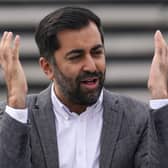 Humza Yousaf pictured outside V&A Dundee. Picture: Andrew Milligan/PA Wire