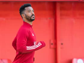 Shay Logan could be set for a debut this weekend at Dunfermline Athletic. Picture: SNS