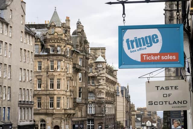A full-scale Edinburgh Festival Fringe is expected to be staged in August. Picture: Jane Barlow/PA Wire