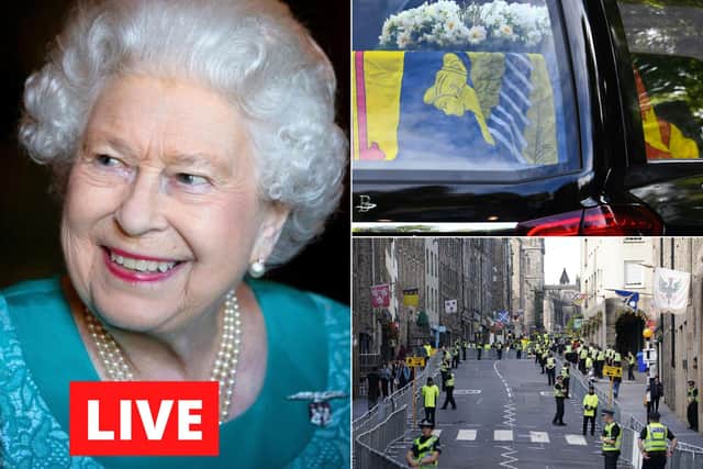 Queen Elizabeth will make her final journey to Edinburgh today from Balmoral (Getty/PA)