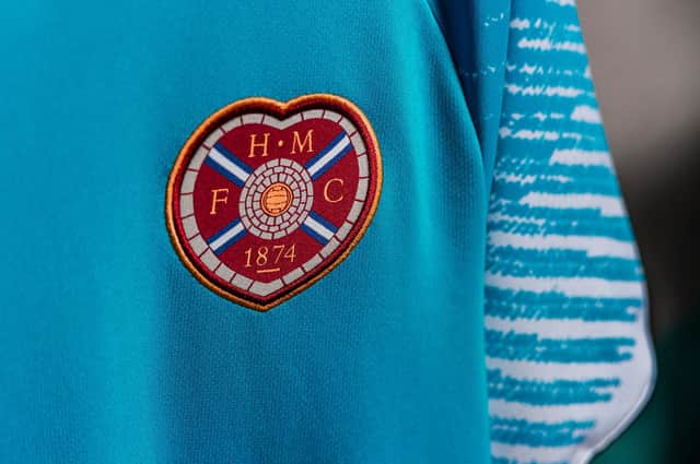 The new Hearts away shirt. Pic: Heart of Midlothian FC