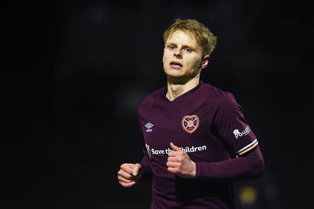 Gary Mackay-Steven joined Hearts in January and is still getting fitter.