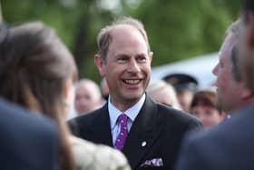Prince Edward meets recipients of the Duke of Edinburgh Gold Award presentations at Buckingham Palace in 2019.  Picture: Yui Mok/PA Wire