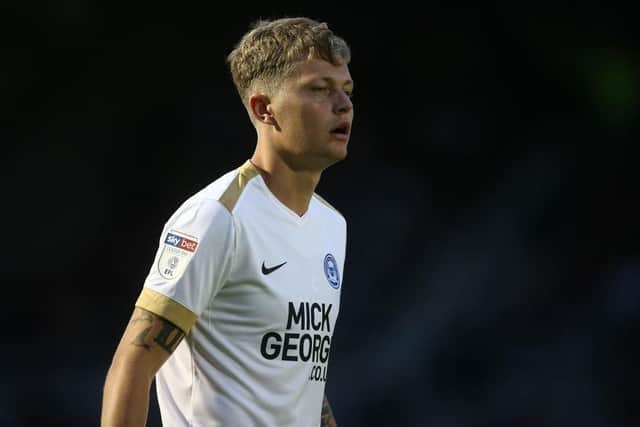 Peterborough United defender Frankie Kent will travel north to discuss personal terms with Hearts after a bid was accepted for his services. Picture: Getty