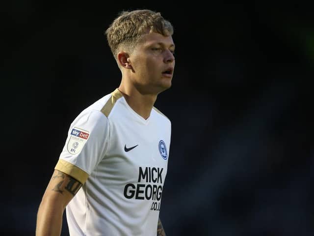 Peterborough United defender Frankie Kent will travel north to discuss personal terms with Hearts after a bid was accepted for his services. Picture: Getty