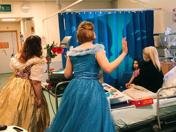 The bedside panto has been a tradition in the Sick Kids Hospital for five years.