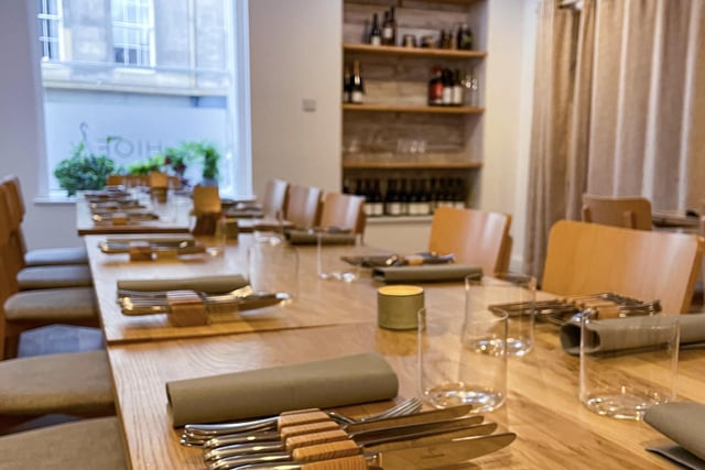Where: 36 Broughton Street, Edinburgh, EH1 3SB, United Kingdom. The Michelin Guide says: Creative modern cooking showcases local and foraged produce, with their one acre garden the real driving force behind the menus.