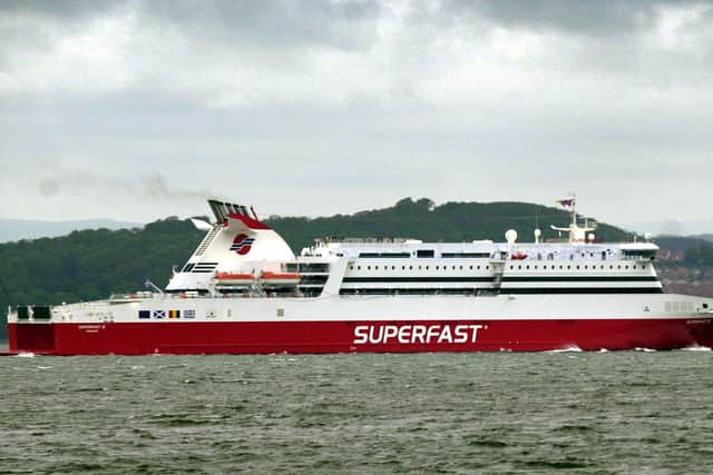 Superfast operated a ferry from Rosyth to Zeebrugge from 2002 until 2008