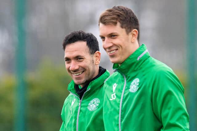 Hibs have two strong goalkeepers in Ofir Marciano and Matt Macey.