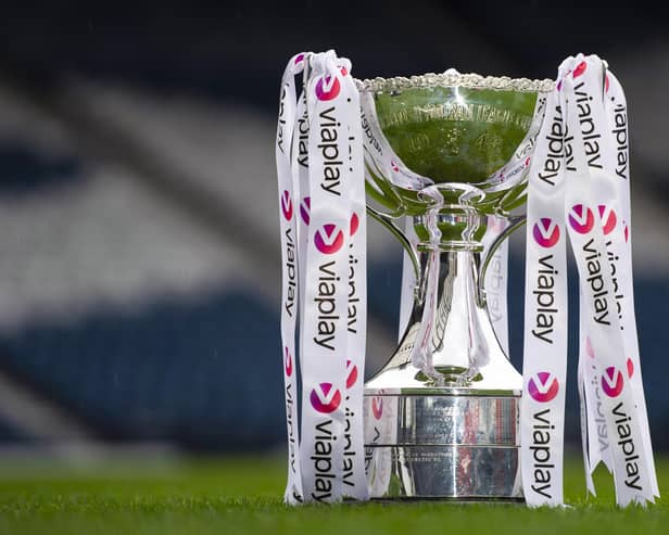 The Viaplay Cup smei-finals are at Hampden Park on the weekend of November 4 and 5. Pic: SNS