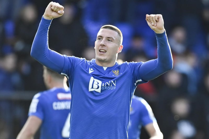 The 21-year-old was very impressive for Saints in the first half of the season, though has found himself behind captain Liam Gordon in the pecking order of late. His contract with parent club Millwall runs out this summer and there's enough Scottish Premiership evidence already to suggest he'll grow into a top defender.