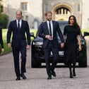 Prince William, Prince of Wales, and Prince Harry, Duke of Sussex, with their wives Catherine, Princess of Wales and Meghan, Duchess of Sussex (photo: Getty Images)