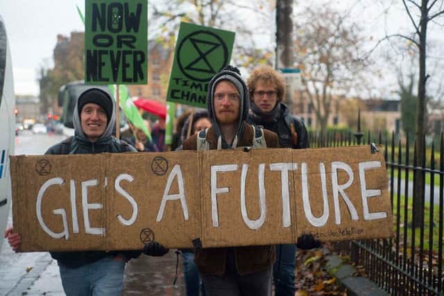 Extinction Rebellion Edinburgh is one member of the Edinburgh COP26 Coalition which is set to march on Halloween.