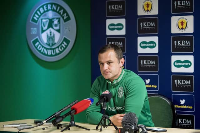 Hibs sacked Shaun Maloney. (Photo by Ross Parker / SNS Group)
