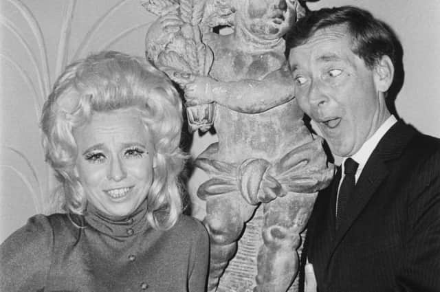Susan Matthews found herself in a comical situation worthy of Kenneth Williams and Barbara Windsor after a trip to the hospital (Picture: Evening Standard/Hulton Archive/Getty Images)