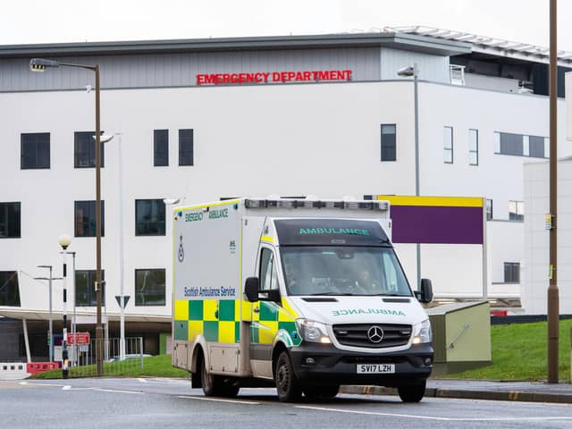 Accident and emergency at Edinburgh Royal Infirmary - nearly 1,200 patients have died since 2018 after waiting more than four hours in Lothian A&E departments. Picture: Ian Georgeson.